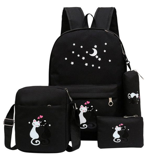 4-piece School Bag Set
