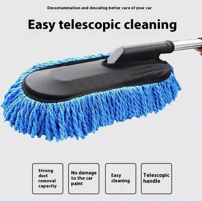 Extendable Microfiber Car Duster| Scratch-Free Cleaning