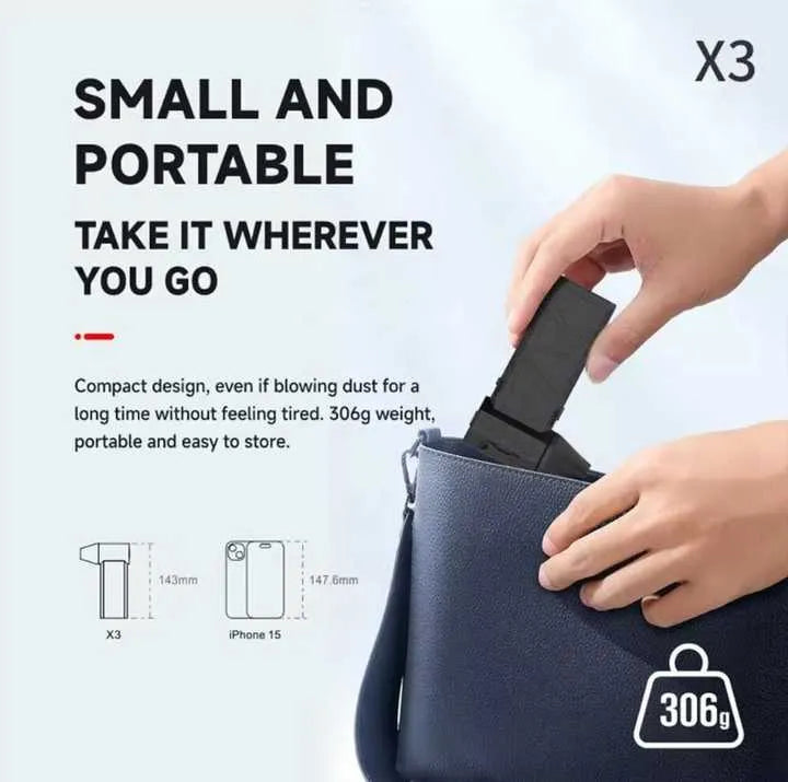 Multifunctional Mini Air Blower & Vacuum Cleaner