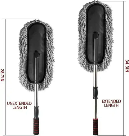Extendable Microfiber Car Duster| Scratch-Free Cleaning