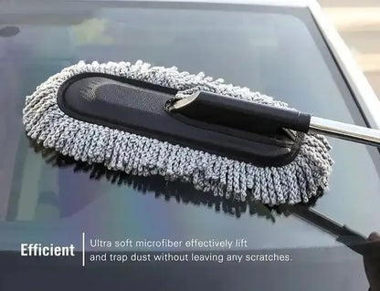 Extendable Microfiber Car Duster| Scratch-Free Cleaning