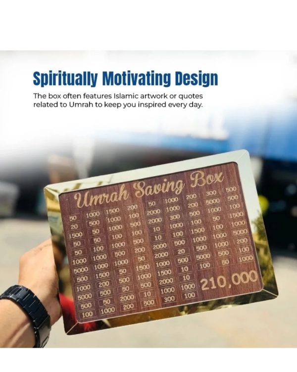 Umrah Saving Box – Box For Umrah Saving |